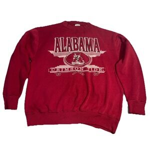 Vintage Jostens Alabama Crimson Tide Sweatshirt Made In USA Size Medium